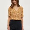 PEPPERCORN Femme LEAH Blouse Spruce Yellow Pr
