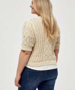 PEPPERCORN EDYN Gilet Seedpearl Cream Femme -Promos PEPPERCORN Magasin 44ca12c076a546bcad55daa65a943224