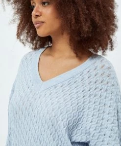 PEPPERCORN Femme ROSALIA Pullover Skyway Blue Melange 7 PEPPERCORN Femme ROSALIA Pullover Skyway Blue Melange -Promos PEPPERCORN Magasin 45028d40600c40cf8178812e8c7993d3