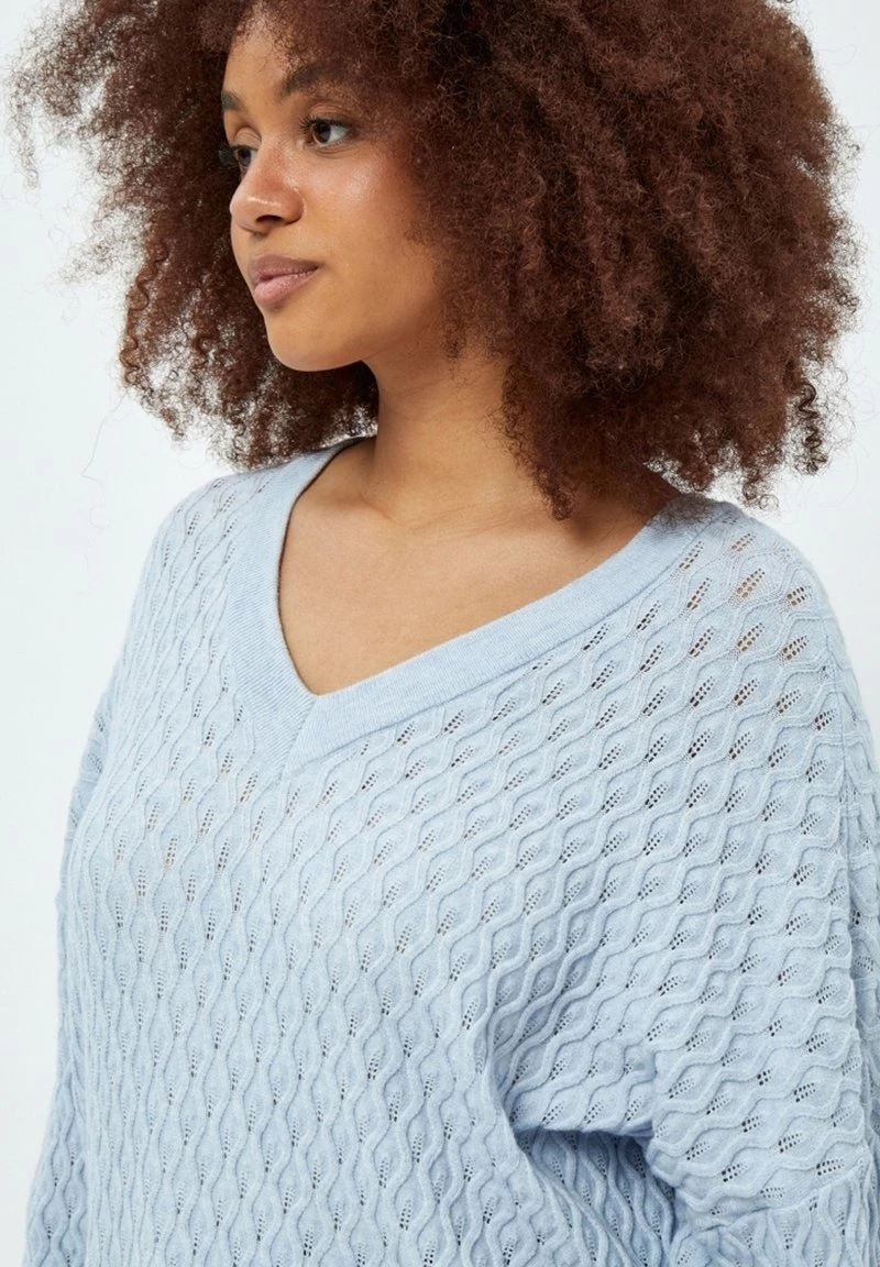 PEPPERCORN Femme ROSALIA Pullover Skyway Blue Melange 4 PEPPERCORN Femme ROSALIA Pullover Skyway Blue Melange – Image 4