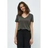 PEPPERCORN Femme DICTE T Shirt Basique Beluga Green