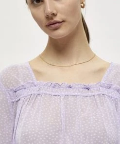 PEPPERCORN Blouse Purple Powder Femme -Promos PEPPERCORN Magasin 46304935a7144d318abe6148d3ede85b