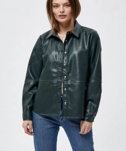 PEPPERCORN ALINA Chemisier Duffel Bag Green Femme