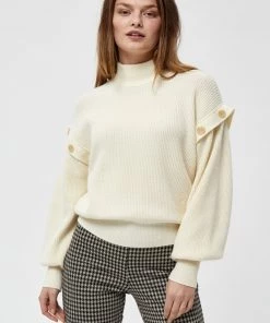 PEPPERCORN Femme Pullover Seedpearl Cream