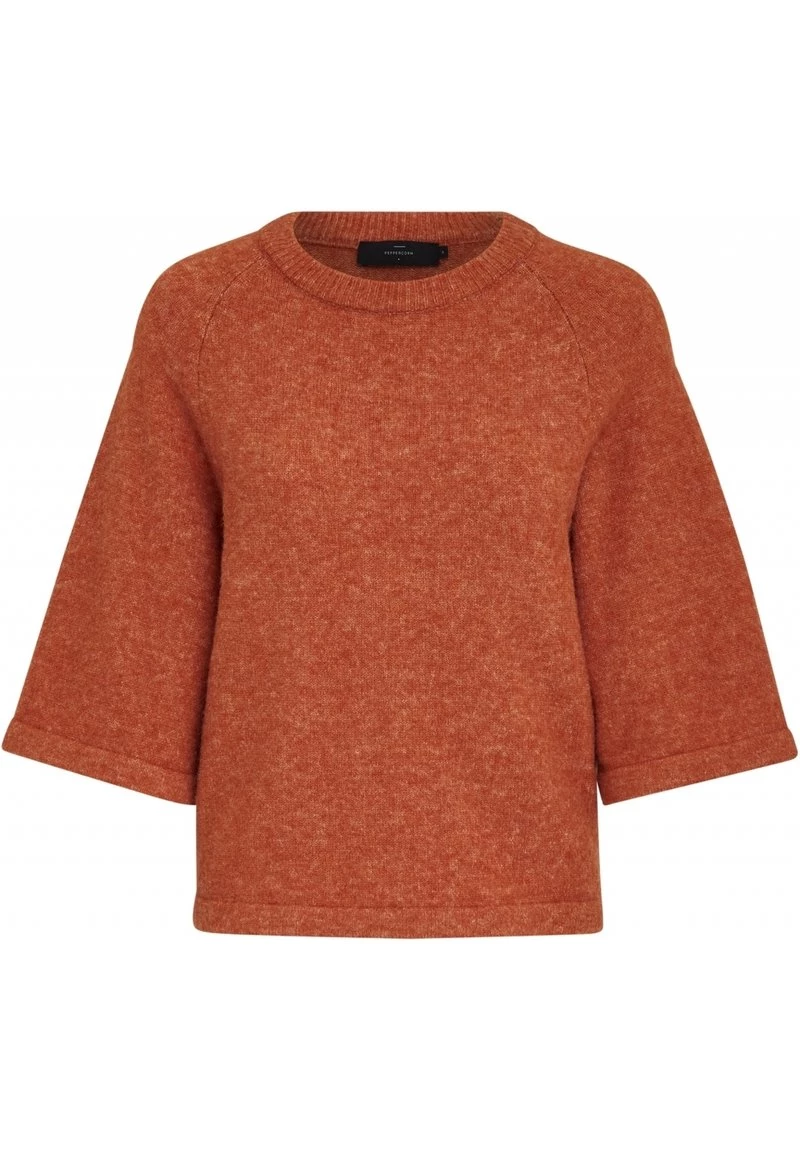 PEPPERCORN PENELOPE Pullover Apricot Orange Melange Femme 5 PEPPERCORN PENELOPE Pullover Apricot Orange Melange Femme – Image 5