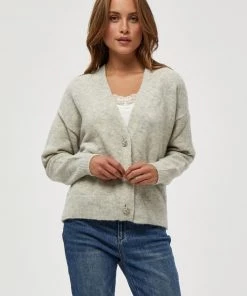 PEPPERCORN Gilet Silver Birch Mel Femme