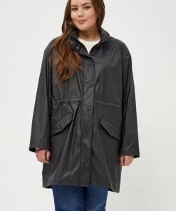 PEPPERCORN Femme CANE CURVE Parka Black