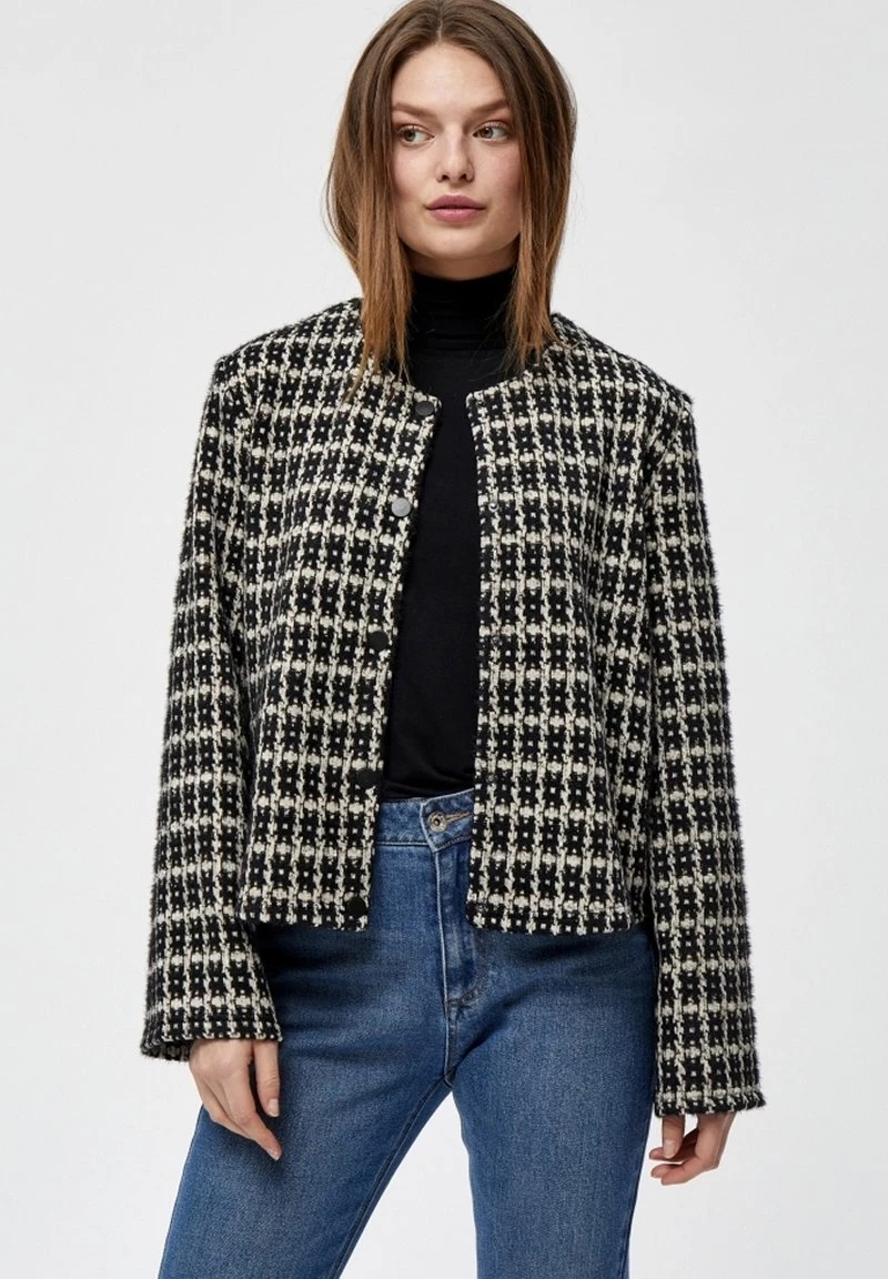 PEPPERCORN Veste Légère Checked Femme 1 PEPPERCORN Veste Légère Checked Femme