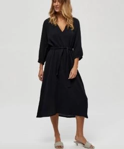 PEPPERCORN Femme EVE Robe De Jour Black