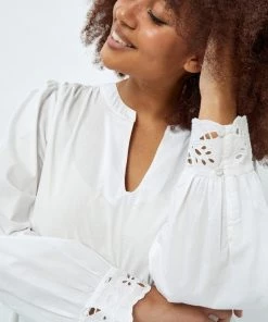 PEPPERCORN JULIANNA Blouse White Femme 7 PEPPERCORN JULIANNA Blouse White Femme -Promos PEPPERCORN Magasin 4833a1719a7a4e4e9f16c41de99baf8f