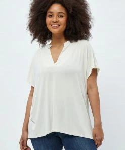 PEPPERCORN Femme ROSALINDA T Shirt Basique Gardenia