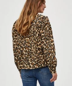 PEPPERCORN Chemisier Brown Femme -Promos PEPPERCORN Magasin 49905c3cd67e4d39877a49064fc0a3cf