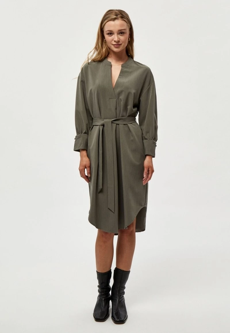 PEPPERCORN CASEY SABIA Robe En Jersey Grey Femme 1 PEPPERCORN CASEY SABIA Robe En Jersey Grey Femme