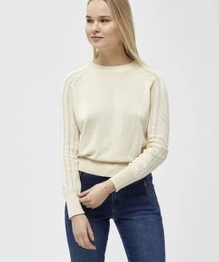 PEPPERCORN Femme NOVA Pullover Seedpearl Cream