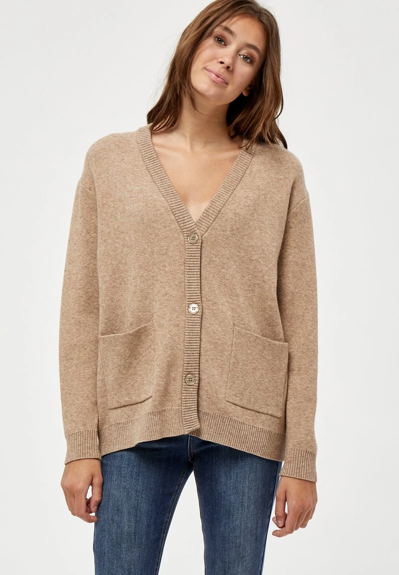 PEPPERCORN Gilet Warm Sand Melange Femme 1 PEPPERCORN Gilet Warm Sand Melange Femme