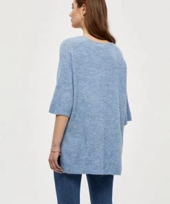 PEPPERCORN LETTY Pullover Blue Fog Mel Femme -Promos PEPPERCORN Magasin 4c04f0afa36b48adbb2f7a54c99c72f5