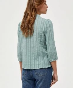 PEPPERCORN Femme DANA Chemisier Arctic Blue -Promos PEPPERCORN Magasin 4dea34193eb74f2d819d0e1be079b539