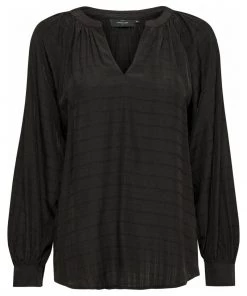 PEPPERCORN Femme MILENA LONG SLEEVE Blouse Black 9 PEPPERCORN Femme MILENA LONG SLEEVE Blouse Black -Promos PEPPERCORN Magasin 4e41f96f9b0b4ae6843367d644183826