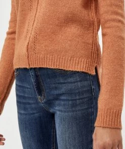 PEPPERCORN Femme SCARLET Pullover Toasted Nut Melange -Promos PEPPERCORN Magasin 4f90f633695c489b998c840784f50785