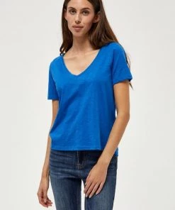 PEPPERCORN ESTEL T Shirt Basique Nebulas Blue Femme