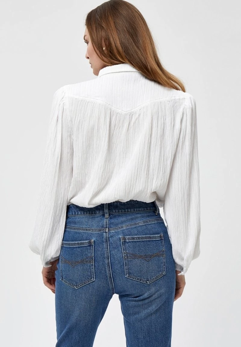 PEPPERCORN Chemisier Gardenia Femme 3 PEPPERCORN Chemisier Gardenia Femme – Image 3