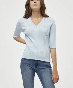 PEPPERCORN Femme TANA T Shirt Basique Skyway Blue Melange