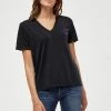 PEPPERCORN PHILINA T Shirt Basique Black Femme
