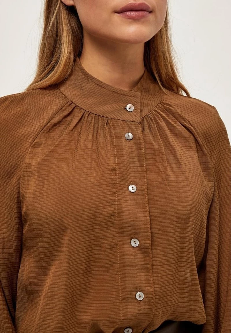 PEPPERCORN Femme Chemisier Brown 4 PEPPERCORN Femme Chemisier Brown – Image 4