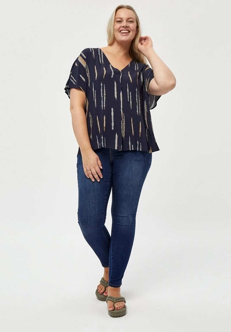 PEPPERCORN Femme ELARA Blouse D Blue P 2 PEPPERCORN Femme ELARA Blouse D Blue P – Image 2