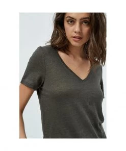PEPPERCORN Femme DICTE T Shirt Basique Beluga Green 7 PEPPERCORN Femme DICTE T Shirt Basique Beluga Green -Promos PEPPERCORN Magasin 5346fcee4782475b9724929a2d4584e4