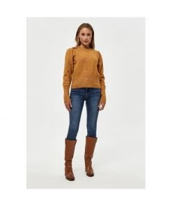 PEPPERCORN PENELOPE Pullover Buckthorn Brown Mel Femme 5 PEPPERCORN PENELOPE Pullover Buckthorn Brown Mel Femme -Promos PEPPERCORN Magasin 538a22e9632540f8b93c302dfcd10eb1