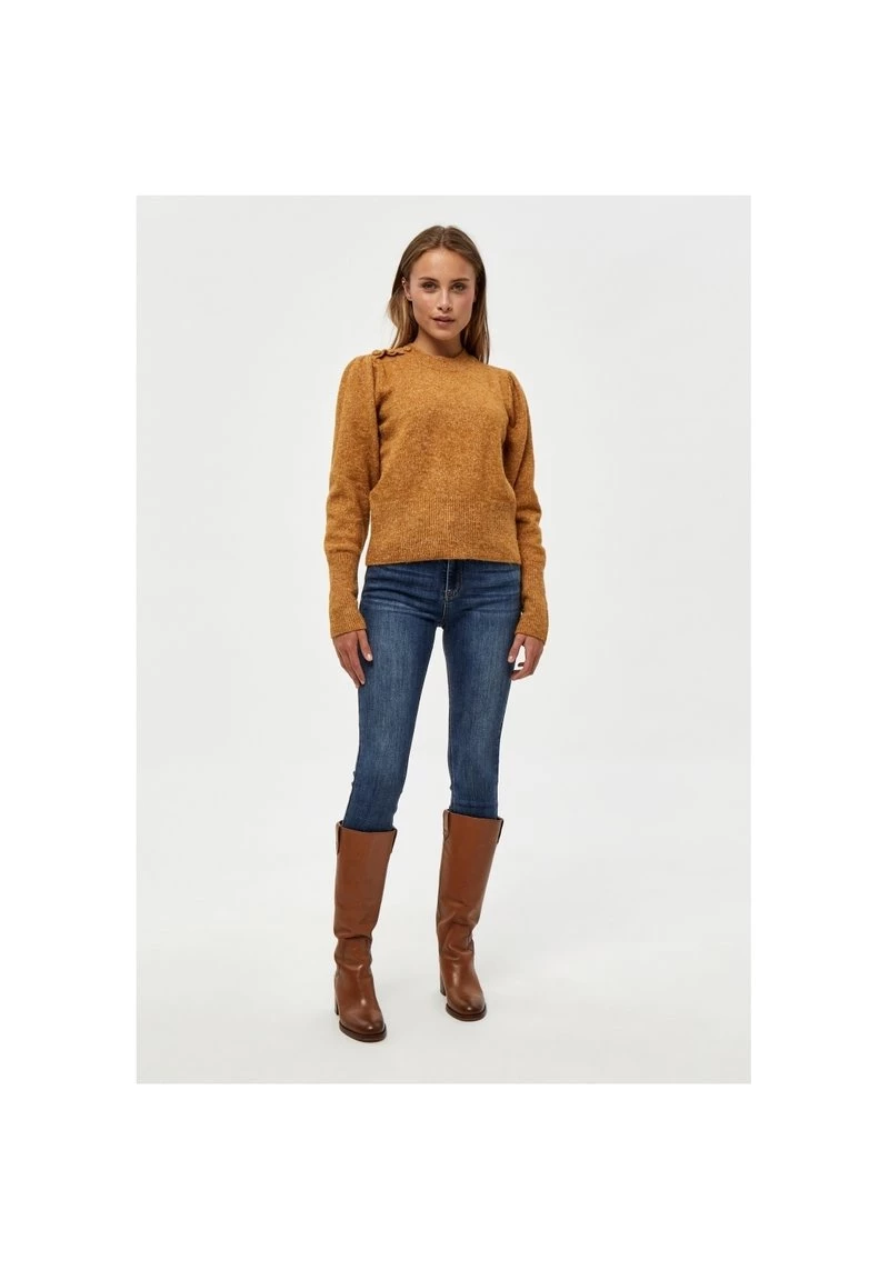 PEPPERCORN PENELOPE Pullover Buckthorn Brown Mel Femme 2 PEPPERCORN PENELOPE Pullover Buckthorn Brown Mel Femme – Image 2