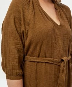 PEPPERCORN Femme EVE Robe De Jour Ermine Brown 7 PEPPERCORN Femme EVE Robe De Jour Ermine Brown -Promos PEPPERCORN Magasin 538d49c3cd334304a0ab40c95ac7a2f9