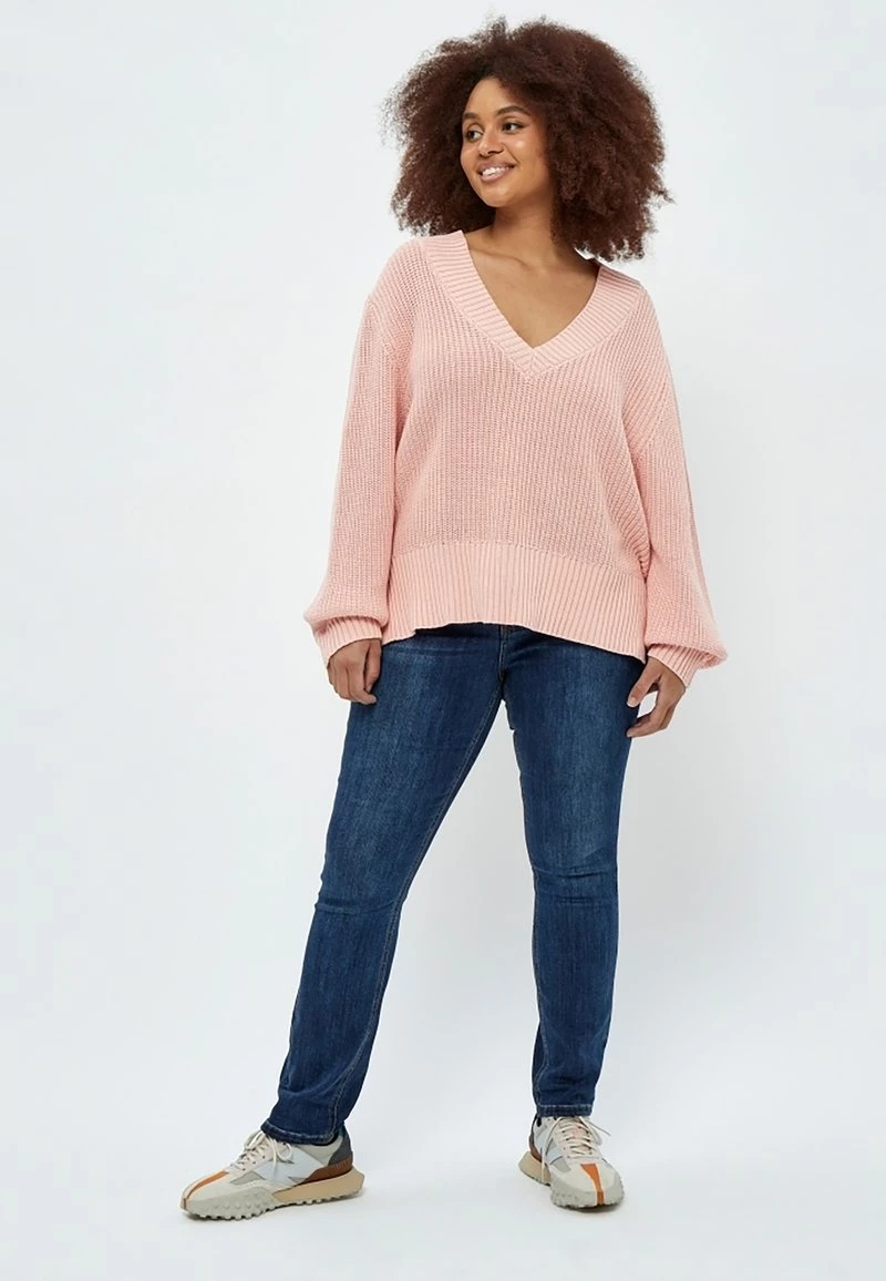 PEPPERCORN Femme DESTINA Pullover Rose Blossom Pink 2 PEPPERCORN Femme DESTINA Pullover Rose Blossom Pink – Image 2