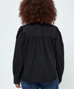 PEPPERCORN Femme JULIANNA Blouse Black -Promos PEPPERCORN Magasin 55e2e5170a1049729175300928d58b4f