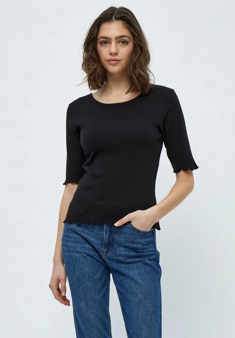 PEPPERCORN Femme BABYLOCK T Shirt Basique Black 1 PEPPERCORN Femme BABYLOCK T Shirt Basique Black