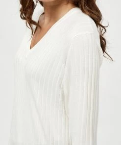 PEPPERCORN Femme TANA T Shirt Basique Cloud Dancer -Promos PEPPERCORN Magasin 56e6248234234e8ab8ed77725f3b1eb9