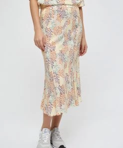 PEPPERCORN NYNNE Jupe Trapèze Seedpearl Cream Pr Femme