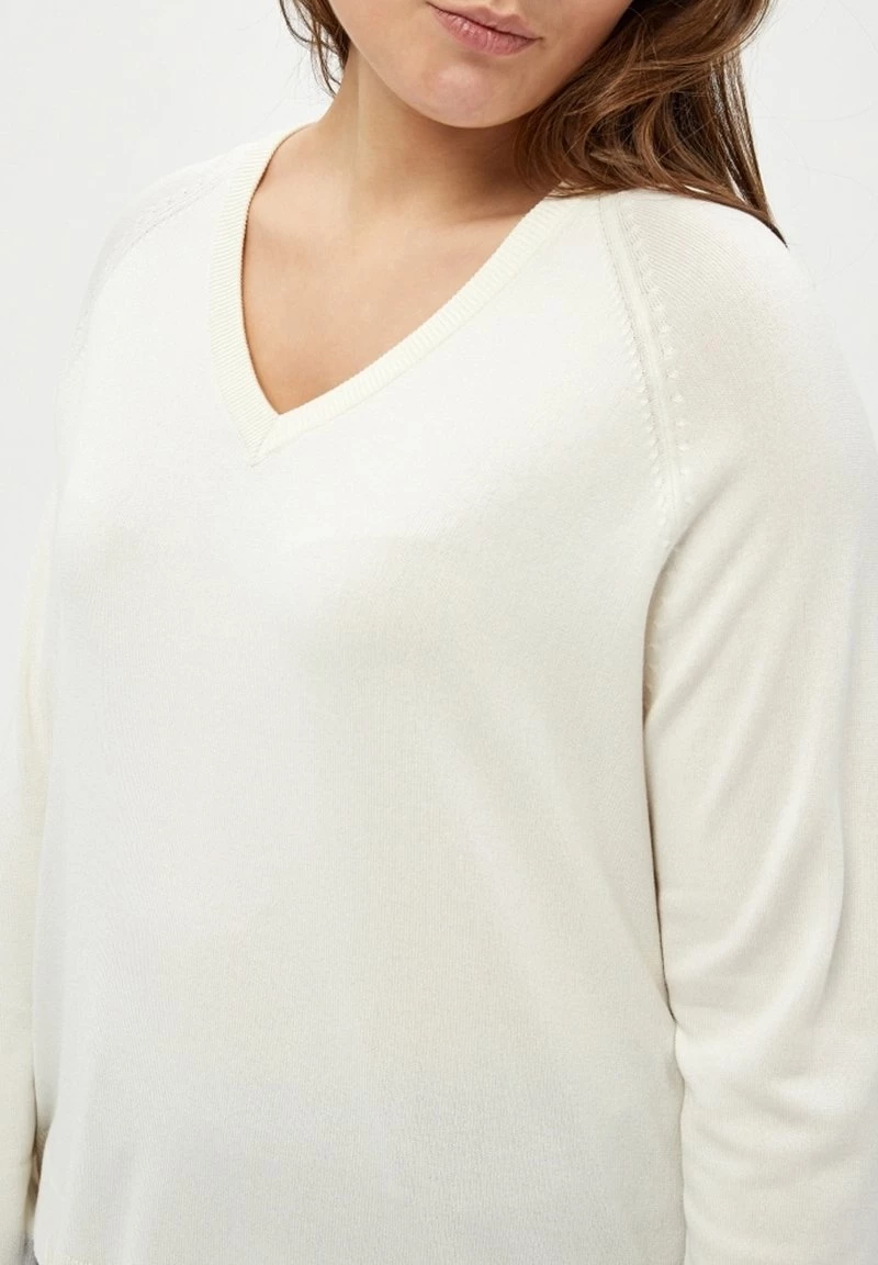 PEPPERCORN Femme TANA Pullover Cloud Dancer 4 PEPPERCORN Femme TANA Pullover Cloud Dancer – Image 4