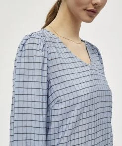 PEPPERCORN Femme Blouse Light Blue -Promos PEPPERCORN Magasin 585549b0c9c74f0795a0a37012d25a3b