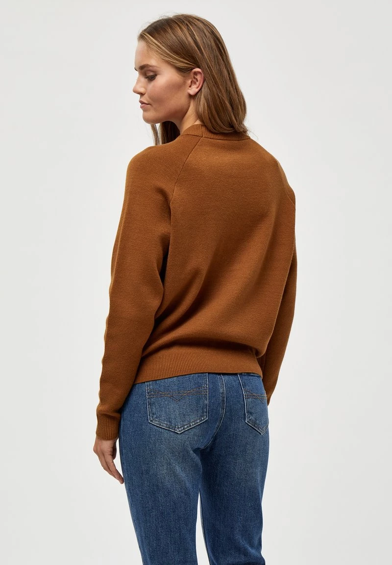 PEPPERCORN ROSALIA Pullover Brown Femme 3 PEPPERCORN ROSALIA Pullover Brown Femme – Image 3