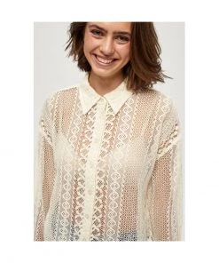 PEPPERCORN EVA Chemisier Gardenia Femme -Promos PEPPERCORN Magasin 59a72be8dfa04803a27a26b2dace678f