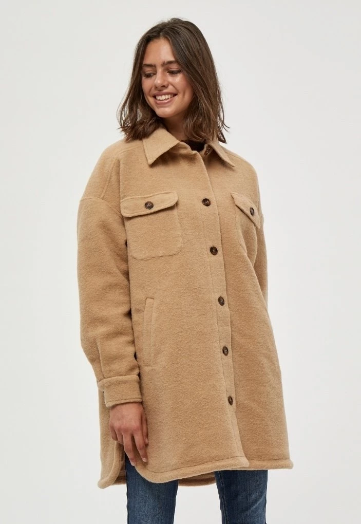 PEPPERCORN Femme JOANNA Manteau Court Beige 1 PEPPERCORN Femme JOANNA Manteau Court Beige