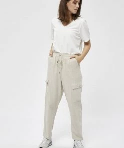 PEPPERCORN Pantalon Classique Sandshell Melange Femme -Promos PEPPERCORN Magasin 5b62400aa01f4fef88f4ec7f86b70b45