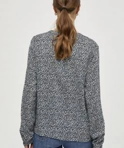 PEPPERCORN VIOLA Blouse Navy Femme -Promos PEPPERCORN Magasin 5b8bb2abd29f4adcb1794dc8eec858e2