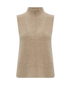 PEPPERCORN PENELOPE ZIPPER T Shirt Imprimé Gray Morn Melange Femme -Promos PEPPERCORN Magasin 5ba8e1c0800348afa5068ee57dcbc3b6