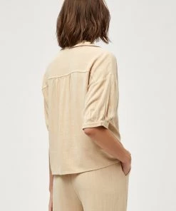 PEPPERCORN ESSA Chemisier Warm Sand Femme -Promos PEPPERCORN Magasin 5c2b011bd1af4a578d9a89163e0c468e