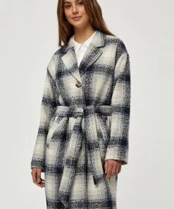 PEPPERCORN LUNA Manteau Court Dress Blue Femme