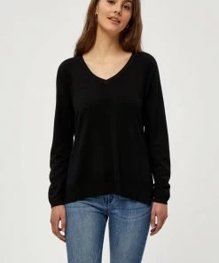 PEPPERCORN TANA Pullover Black Femme
