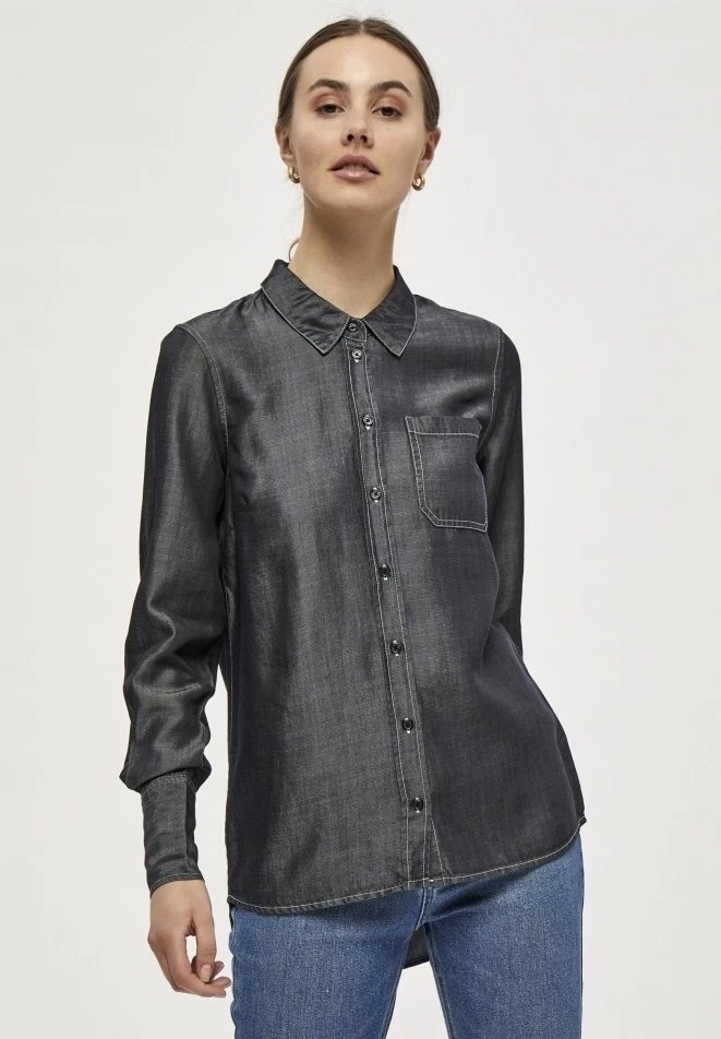 PEPPERCORN Femme Chemisier Black 1 PEPPERCORN Femme Chemisier Black